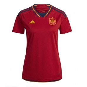 Lacne Ženy Futbalové dres Španielsko MS 2022 Krátky Rukáv - Domáci